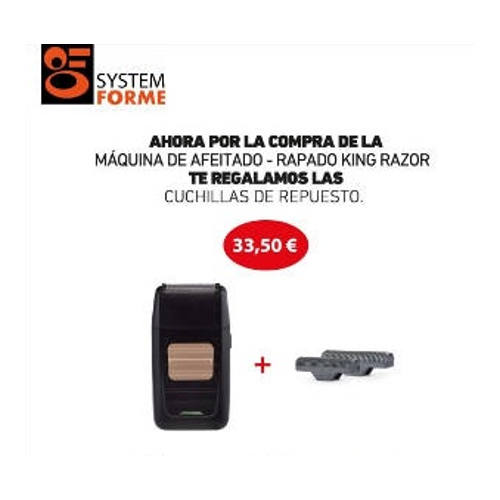 MÁQUINA DE AFEITAR KING RAZOR NOVEDAD ABRIL 2019